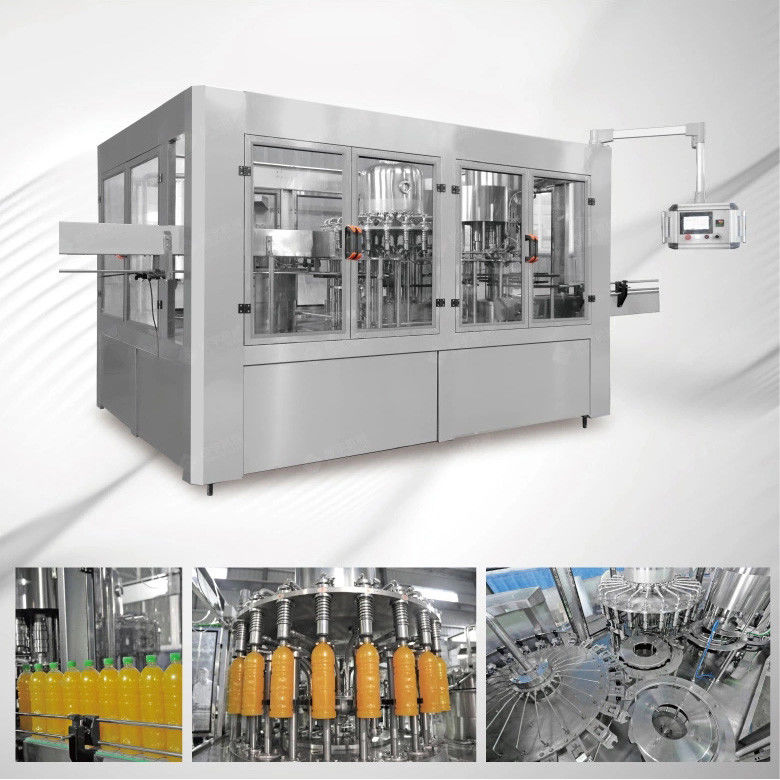 380v High Accurate Small Scale Juice Bottling Equipment