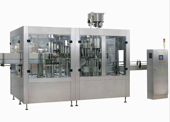เครื่องบรรจุขวดน้ำผลไม้ Monoblock ขนาดเล็ก 3 in 1